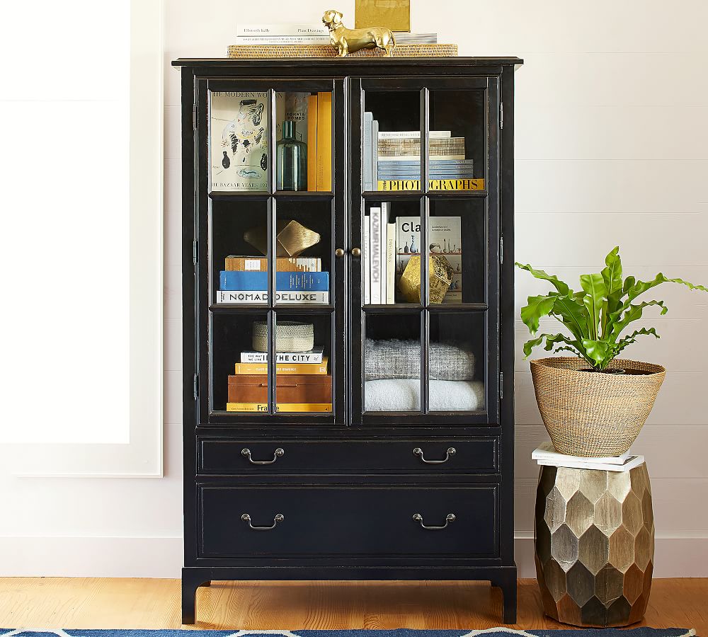 Bronson Bookcase with Doors