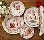 Norman Rockwell Stoneware Salad Plates - Set of 4