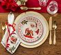 Norman Rockwell Stoneware Salad Plates - Set of 4