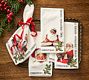 Norman Rockwell Cotton/Linen Napkins - Mixed Set of 4